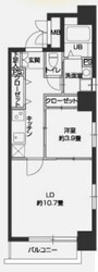 仙台駅 徒歩9分 8階の物件間取画像